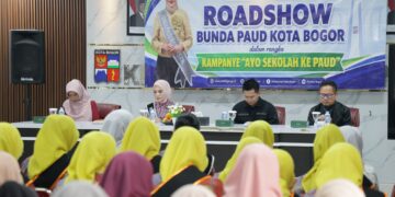 Bunda PAUD Kota Bogor Gencarkan Kampanye “Ayo Sekolah ke PAUD”, Tekankan Pentingnya Masa Emas Anak