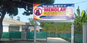 Belum Kantongi Izin?, Operasional PT Future Electronic Technology di Cileungsi Tuai Penolakan Warga