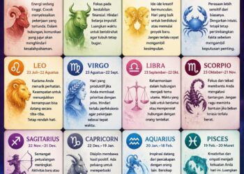 ‎Ramalan Zodiak Sabtu, 4 Juli 2026