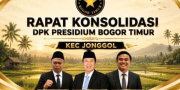 ‎Presidium Bogor Timur Rampungkan Konsolidasi DPK di Tujuh Kecamatan