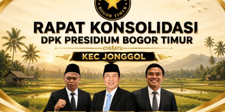 ‎Presidium Bogor Timur Rampungkan Konsolidasi DPK di Tujuh Kecamatan