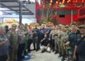 Satpol PP Amankan Ritual Injak Bara di Klenteng Kuan Tek Bio