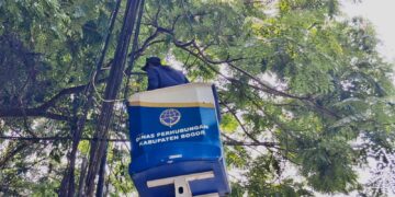 ‎Pemkab Bogor dan APJATEL Mulai Tata Kabel Udara Semrawut di Jalan Raya Bogor-Jakarta