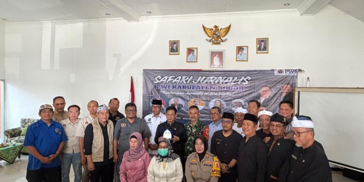 ‎Tantangan Jurnalis di Era Digital, PWI Kabupaten Bogor Gelar Safari Jurnalis ke-V di Kemang