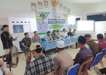 ‎Panitia Pengisian Anggota BPD Desa Cipeucang Resmi Dibentuk‎