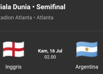 ‎Prediksi Argentina vs Inggris Semifinal Piala Dunia 2026: Duel Sengit Dua Raksasa‎