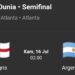 ‎Prediksi Argentina vs Inggris Semifinal Piala Dunia 2026: Duel Sengit Dua Raksasa‎