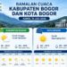 ‎Cuaca Bogor Diprakirakan Cerah pada Kamis, 16 Juli 2026