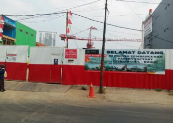 Belum Kantongi PBG ???, Proyek Pabrik Roti Sudah Beroperasi