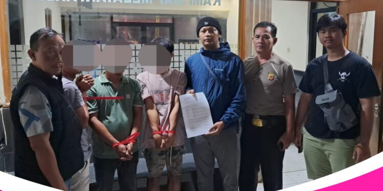 Polsek Gunung Putri Tangkap Tiga Terduga Pengedar Narkotika, Ribuan Butir Obat Terlarang dan Satu paket Sabu Diamankan