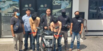 Ringkus Residivis Spesialis Curanmor, Polsek Gunung Putri Amankan Senjata Rakitan