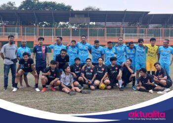 ‎Kuat Lari Gakuat Nendang, Katar Kabupaten Bogor Taklukkan Tim Wartawan 4-1