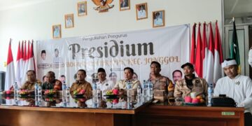 Kukuhkan Pengurus DPK Jonggol Ini Pesan Al Hafiz Rana