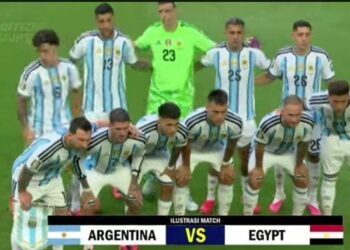 Argentina Bangkit Dramatis, Tumbangkan Mesir 3-2