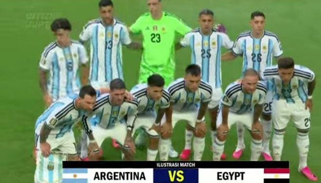 Argentina Bangkit Dramatis, Tumbangkan Mesir 3-2