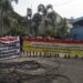 Warga Cikuda Gelar Aksi Protes, Soroti Sampah dan Kabel Fiber Optik Semrawut