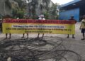 Diskominfo dan Camat Gunung Putri Desak Provider Rapikan Kabel Fiber Optik yang Semrawut