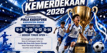 Karang Taruna Cileungsi Gelar Turnamen Sepak Bola Usia Dini Sambut HUT ke-81 RI