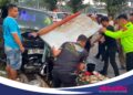 Tabrak Pesepeda dan Pedagang, Pengendara Pick Up yang Belajar Diamankan Polisi