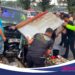 Tabrak Pesepeda dan Pedagang, Pengendara Pick Up yang Belajar Diamankan Polisi