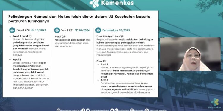 Kemenkes Ungkap Tiga Temuan Kasus Meninggalnya Dokter Icha, Siapkan Perpres Perlindungan Tenaga Medis