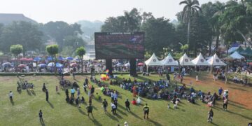Nobar Piala Dunia di Videotron Pemkab Bogor Ramaikan Ruang Publik dan Dongkrak UMKM