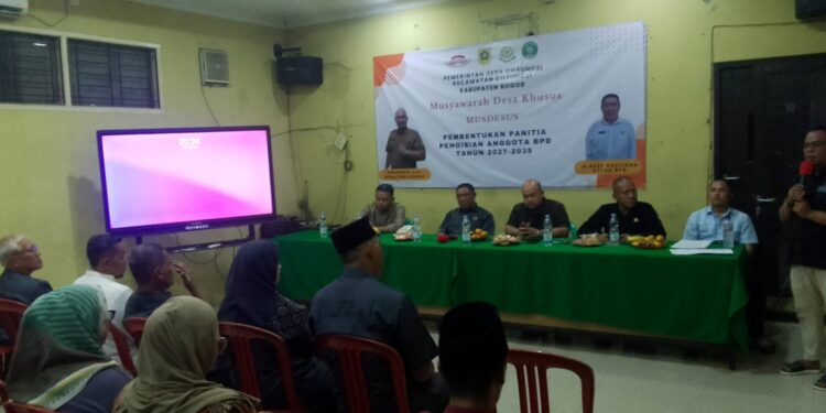 Pemdes Cileungsi Lantik 11 Panitia BPD Periode 2027–2035