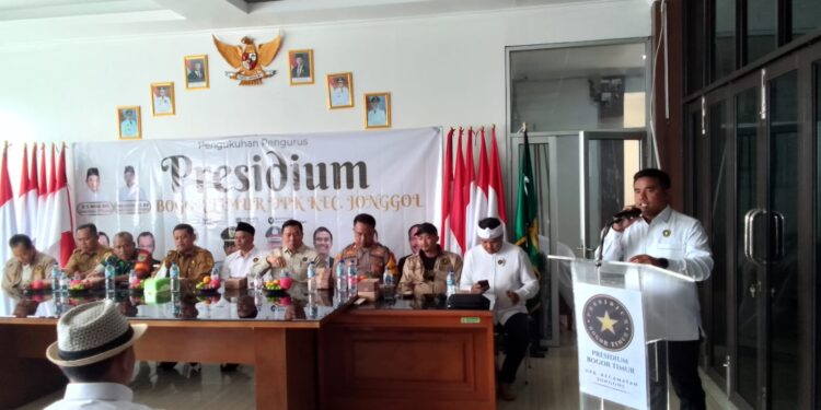 BOS UMP Kembali Dikukuhkan Jadi DPK Presidium Kecamatan Jonggol