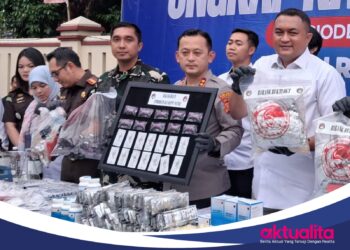 Dari Gunung Putri, Polres Bogor Ungkap Peredaran Etomidate dan Happy Water, Sasar Kalangan Menengah Atas