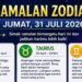 Ramalan Zodiak Jumat 31 Juli 2026: Intip Asmara & Keuanganmu