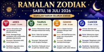 Ramalan Zodiak Sabtu 18 Juli 2026: Cek Peluang Finansialmu