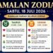Ramalan Zodiak Sabtu 18 Juli 2026: Cek Peluang Finansialmu