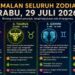 Ramalan Zodiak Rabu 29 Juli 2026: Aries Perlu Sabar, Taurus Stabil