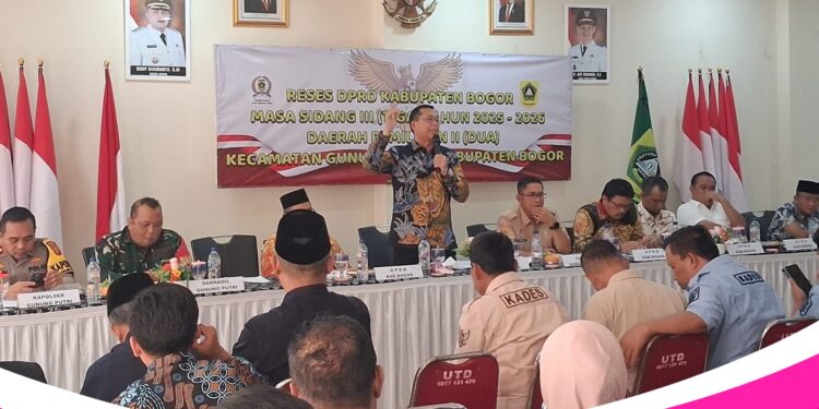 Reses DPRD Kabupaten Bogor Dapil II Serap 42 Usulan Warga Gunung Putri, Pendidikan dan Kesehatan Jadi Prioritas