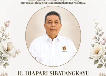Dunia Pers Berduka, Wartawan Senior H. Diapari Sibatangkayu Berpulang