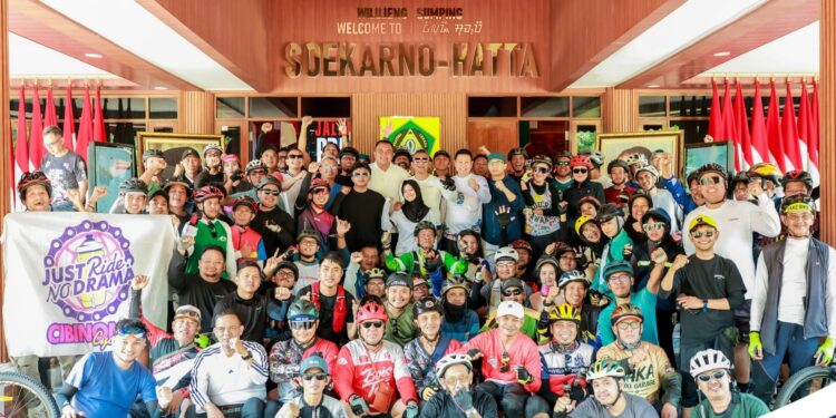 Ratusan Pesepeda GGS Sambangi Kabupaten Bogor, Perkuat Sinergi Kota dan Kabupaten
