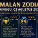 ‎Ramalan Zodiak Minggu 2 Agustus 2026: Leo, Gemini, dan Libra Beruntung‎