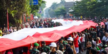 FMP ke-11, Kirab Bendera Sepanjang 500 Meter