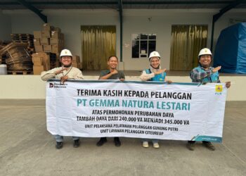 Dukung Pertumbuhan Industri Kosmetik dan Kesehatan, PLN Gunung Putri Tuntaskan Penambahan Daya PT Gemma Natura Lestari