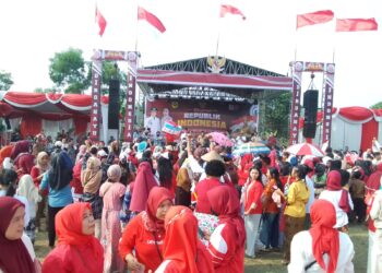 ‎Desa Ciangsana Gelar Karnaval Dongdang Jadul HUT RI Sekaligus Kampanye Bebas Narkoba & Judol
