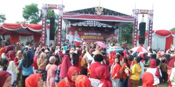 ‎Desa Ciangsana Gelar Karnaval Dongdang Jadul HUT RI Sekaligus Kampanye Bebas Narkoba & Judol