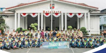 ‎Puluhan Siswa Insantama Long March 69 Kilometer dari Bogor ke Cianjur
