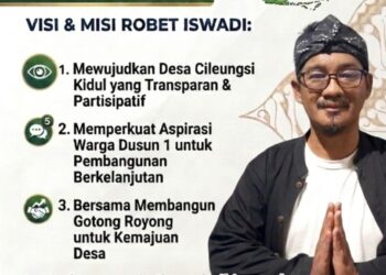 ‎Robet Iswadi Siap Maju sebagai Calon Anggota BPD Dusun 1 Cileungsi Kidul