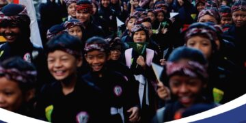 ‎Kirab PPSI ke-69 Digelar di Kota Bogor, Dedie Rachim Dorong Lahirnya Generasi Emas 2045