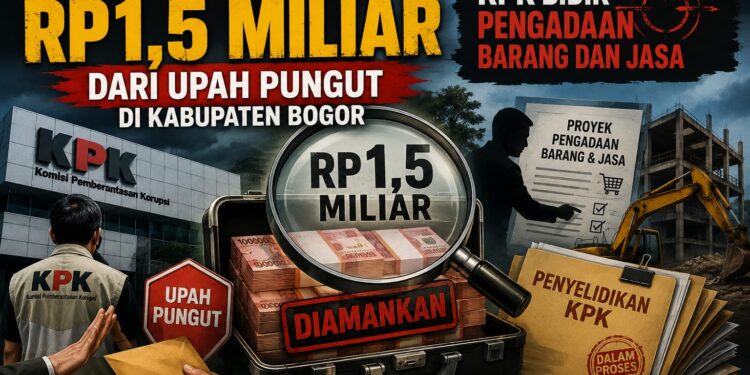 ‎Amankan Rp1,5 Miliar Dari Upah Pungut di Kabupaten Bogor, KPK Bidik Pengadaan Barang dan Jasa