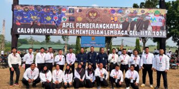 Perkuat Pertahanan Negara, 20 ASN Kemenpora Ikuti Latsarmil Komcad Gelombang II 2026