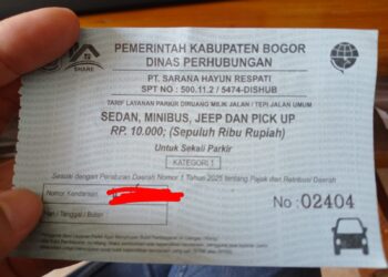 Parkir Pinggir Jalan Dipungut Gak Jadi PAD ???, Kinerja Pengawasan Komisi 2 DPRD Kabupaten Bogor Dipertanyaan