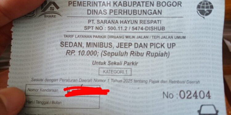 Parkir Pinggir Jalan Dipungut Gak Jadi PAD ???, Kinerja Pengawasan Komisi 2 DPRD Kabupaten Bogor Dipertanyaan