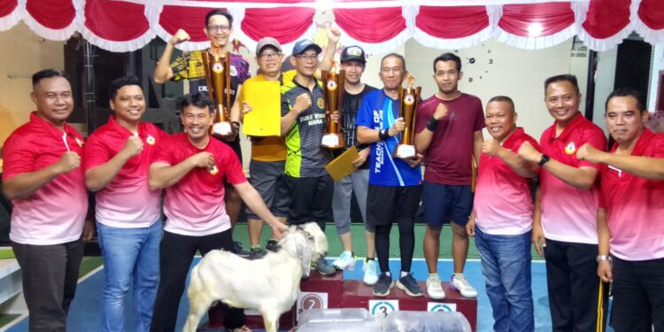 Ada Hadiah Kambing, Kapolsek Klapanunggal Cup Tenis Meja Ditutup Penuh Kebersamaan