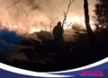 Dua Lapak di Sukahati Citeureup Ludes Terbakar, Tujuh Unit Damkar Diterjunkan